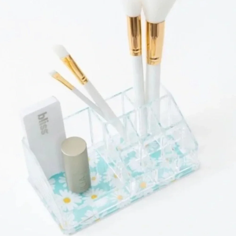 Sorbus Mini Organizer With 9 Slots in Daisy Print